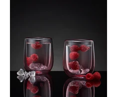 2 „Ombre“ termo stiklinių rinkinys, 350 ml, rožinės spalvos, „AMBITION“