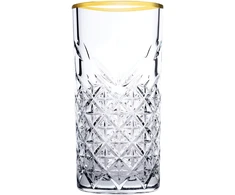 Stiklinių komplektas 4 vnt. Timeless Gold 295 ml PASABAHCE 722255