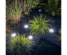 4 sodo šviestuvų rinkinys, 12 cm, PATIO, įvažiuojamas