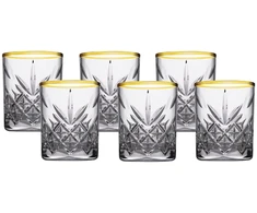 4 Timeless Gold akinių rinkinys 62 ml PASABAHCE