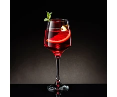 6 putojančio vyno taurių rinkinys 400 ml AMBITION