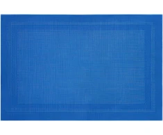Aksominis stalo kilimėlis 45 x 30 cm kobaltinis AMBITION