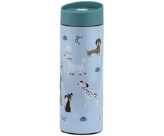 Gertuvė-termosas 350 ml PETS melsva spalva, šuniukai Ambition 42214