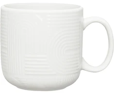 Arco puodelis 390 ml baltas AMBITION