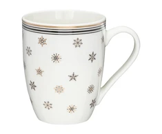 Art Deco Stars Kalėdinis puodelis 360 ml snaigės AMBITION