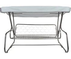 Baldakimas sodo sūpynėms 214 x 122 cm pilkas D031-06CW PATIO