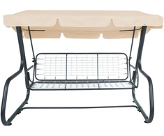 Baldakimas sodo sūpynėms 228 x 126 cm Rimini / Venezia D031-05CW ecru PATIO