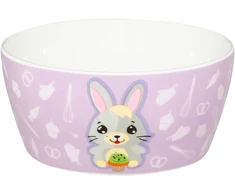 Betty and Bunny Bowl 400 ml Violetinė AMBITION JUNIOR