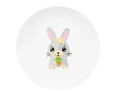Betty and Bunny desertinė lėkštė 19 cm bandelė AMBITION JUNIOR