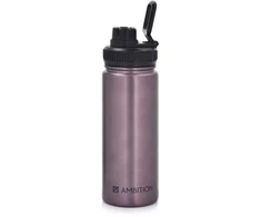 Termosas GYM 550 ml tamsiai rožinis AMBITION