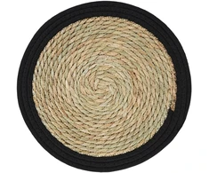 Boho Natural Stalo kilimėlis 35 cm Juodas AMBITION