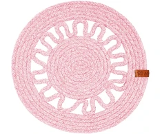 Boho stalo kilimėlis 35 cm rožinis AMBITION