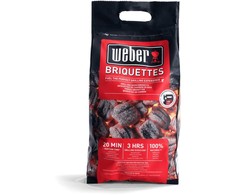 Presuoti anglies briketai WEBER Briquettes, 4kg