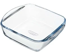 Oro keptuvė 1 l PYREX kvadratinė kepimo skarda