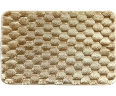 Camilla dygsniuotas kilimas 40 x 60 cm ruda JOTTA