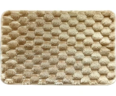 Camilla dygsniuotas kilimas 50 x 80 cm rudas JOTTA