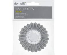 Charlotte tartlečių/keksinių formelių rinkinys, DOMOTTI 10 vnt