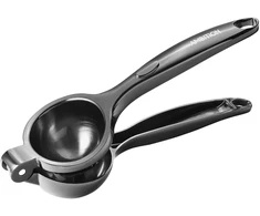 Citrusinių vaisių sulčiaspaudė 20 cm Velma juodas chromas AMBITION