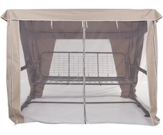 Stogas su tinkleliu nuo uodų sodo sūpynėms 228 x 126 cm Rimini / Venezia cappucino D031-15CW PATIO