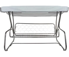 Baldakimas sodo sūpynėms 214 x 122 cm pilkas D031-06CW PATIO