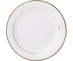 Desertinė lėkštė AMBITION AURA GOLD, porcelianinė, 16,5 cm