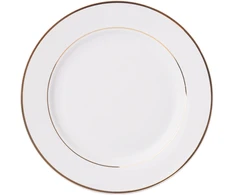 Desertinė lėkštė Aura Gold Ambition 19cm balta