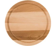 Medinė apvali pjaustymo lenta Woody 20 cm DOMOTTI