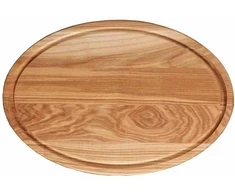 Medinė pjaustymo lenta ovali Woody 32 x 18 cm DOMOTTI