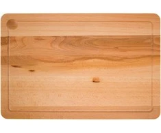 Medinė stačiakampė pjaustymo lenta Woody 45 x 30 cm DOMOTTI