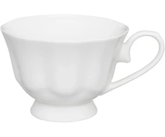 Diana puodelis su kojele, 380 ml, baltas, AMBITION