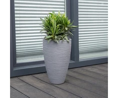 Apvalus sodo vazonas 28 x 43 cm pila PATIO