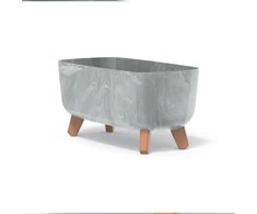 Prosperplast GRACIA CASE BETONAS EFEKTO GĖLIŲ vazonas 39x19,5 cm