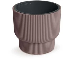 Milly sodo vazonas su įdėklu 39,5 x 39,5 x 35 cm marsala PROSPERPLAST