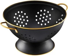 Vergionic Kiaurasamtis su rankenomis Royal 24 cm juoda AMBITION