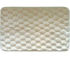 Camilla dygsniuotas kilimas 40 x 60 cm smėlio spalvos JOTTA