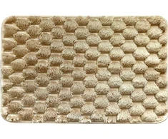 Camilla dygsniuotas kilimas 50 x 80 cm rudas JOTTA