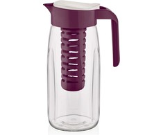 Ąsotis stiklinis su sieteliu 1,45 l Fiesta violetinis Ambition 21845