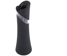 Druskos ir pipirų malūnėlis D7,4xH24,5 cm juodos spalvos Ambition 37777