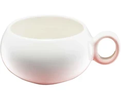 Filiżanka Bella 400 ml rožinė AMBITION