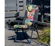 Mijas Juodas Edition L150-23IB PATIO atlošiama sodo kėdė