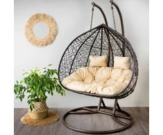 Marcel wenge PATIO kokono pakabinama kėdė