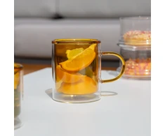 Fuzzy Thermal Glass 350 ml Amber AMBITION