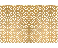 Glamour stalo kilimėlis 45 x 30 cm auksinis AMBITION