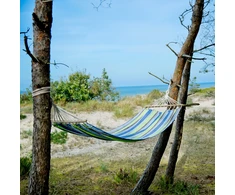Hamakas sodo Paradise 200 x 100 cm tamsiai mėlyna/limonka PATIO