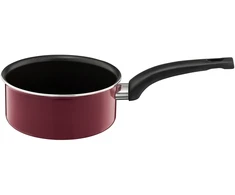 Emalia Olkusz PUODAS 16CM SU RANKEN BORDO 29406