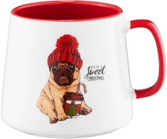 Kalėdinis puodelis „Woofy Hat“ 370 ml AMBITION