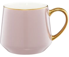 Porcelianinis puodelis Royal Ambition 460 ml smėlio spalvos
