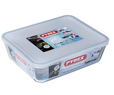 Karščiui atsparus stiklinis indas „PYREX Cook &amp; Freeze“ 36741 | 25x19x8 cm, 2.6 l