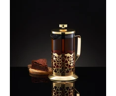 Kavos ir arbatos virimo aparatas Royal 600 ml nėrinių auksinis AMBITION