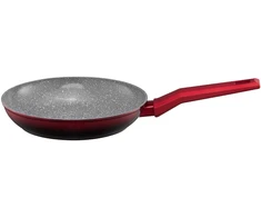 Keptuvė su Qualum Ceramic Stone Edition Ombre Raudona danga 20 cm AMBITION